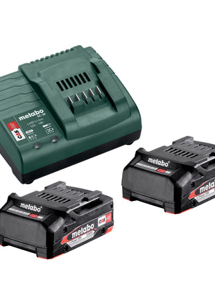 Metabo BS 18 L BL Akku Bohrschrauber 18 V 60 Nm Brushless ( 602326500 ) + 2x Akku 2,0 Ah + Ladegerät + Metabox