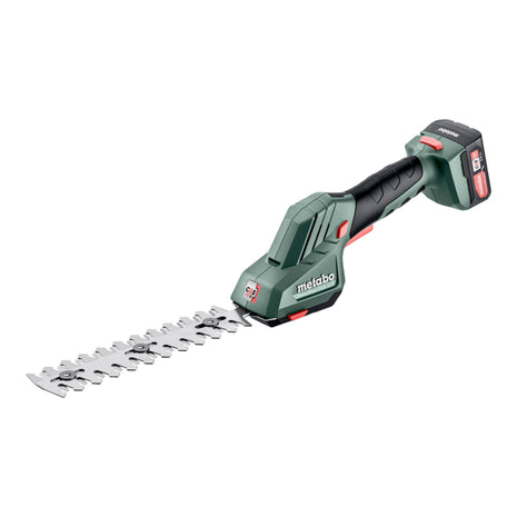 Metabo PowerMaxx SGS 12 Q cesoie per erba e arbusti a batteria 12 V ( 601608500 ) + 1x batteria ricaricabile 2,0 Ah + caricatore + borsa