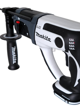 Taladro percutor inalámbrico Makita DHR 202 RM1W 18 V 20 mm 2,0 J blanco + 1x batería 4,0 Ah + cargador + estuche