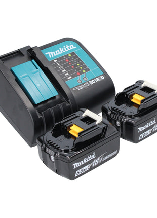 Makita DJV 180 SGX scie sauteuse sur batterie 18 V 135 mm + 2x batteries 6,0 Ah + chargeur