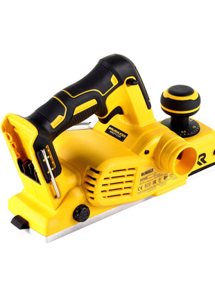 Raboteuse à batterie DeWalt DCP 580 N 18V 82mm brushless solo + lampe à batterie DeWalt DCL 040 18V XR Li-Ion