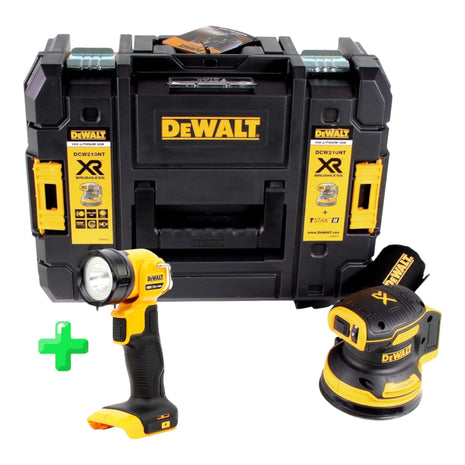 DeWalt DCW 210 NT Levigatrice orbitale a batteria 18V / 125mm Brushless in valigetta TSTAK - senza batteria, senza caricabatterie