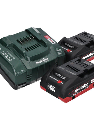 Taladro atornillador a batería Metabo BS 18 LTX BL I 18 V 130 Nm sin escobillas + 2 baterías LiHD 4,0 Ah + cargador