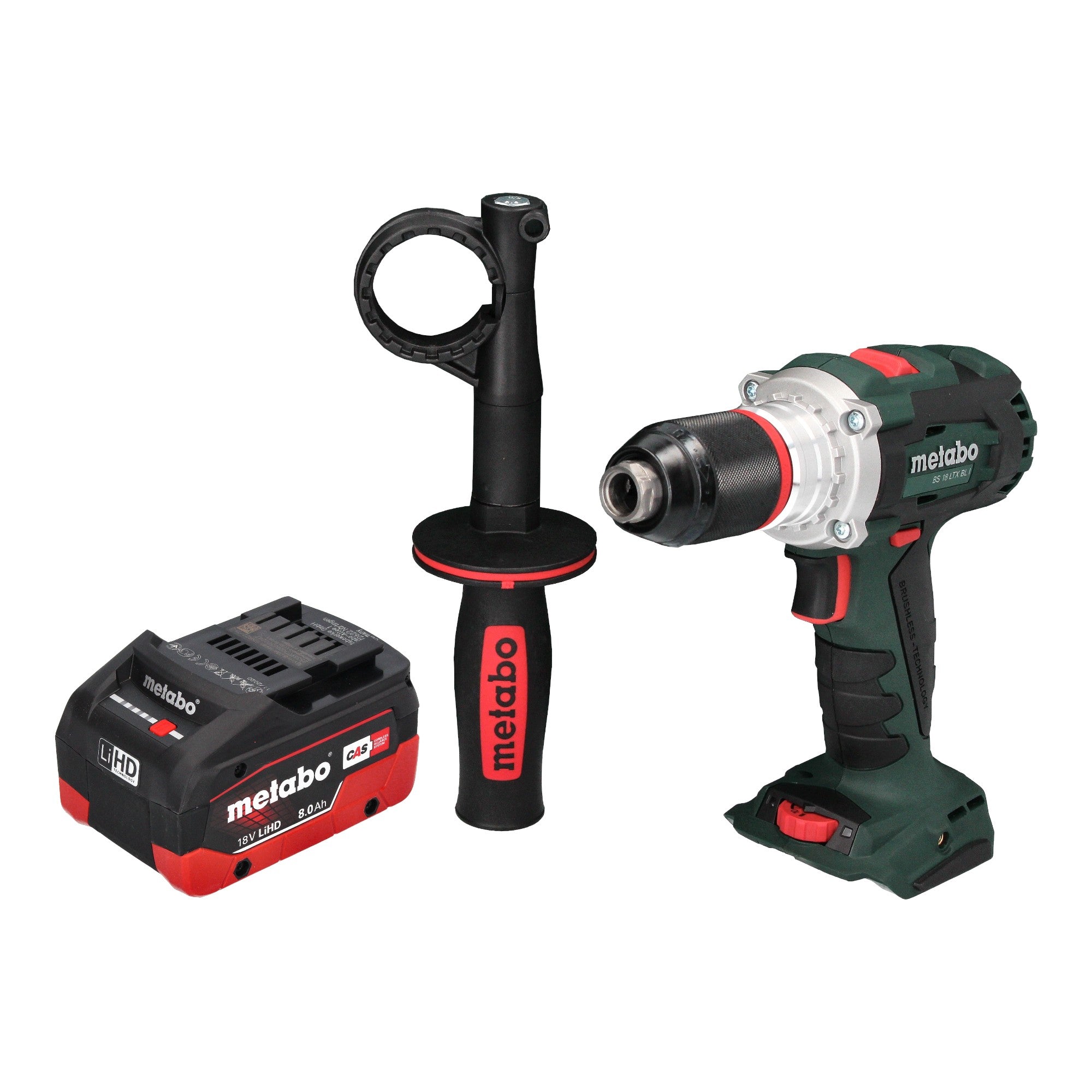Metabo BS 18 LTX BL I Akku Bohrschrauber 18 V 130 Nm Brushless 1x LiHD Akku 8 0 Ah ohne Ladegeraet 0 - toolbrothers