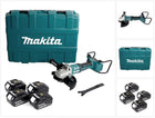 Makita DGA 900 G4KX2 Akku Winkelschleifer 36V ( 2x18V ) 230mm Brushless + 4x Akku 6,0Ah + Ezynut + Koffer - ohne Ladegerät - Toolbrothers