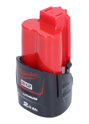 Milwaukee M12 FJS-201 Akku Stichsäge 12 V 22 mm Brushless + 1x Akku 2,0 Ah - ohne Ladegerät