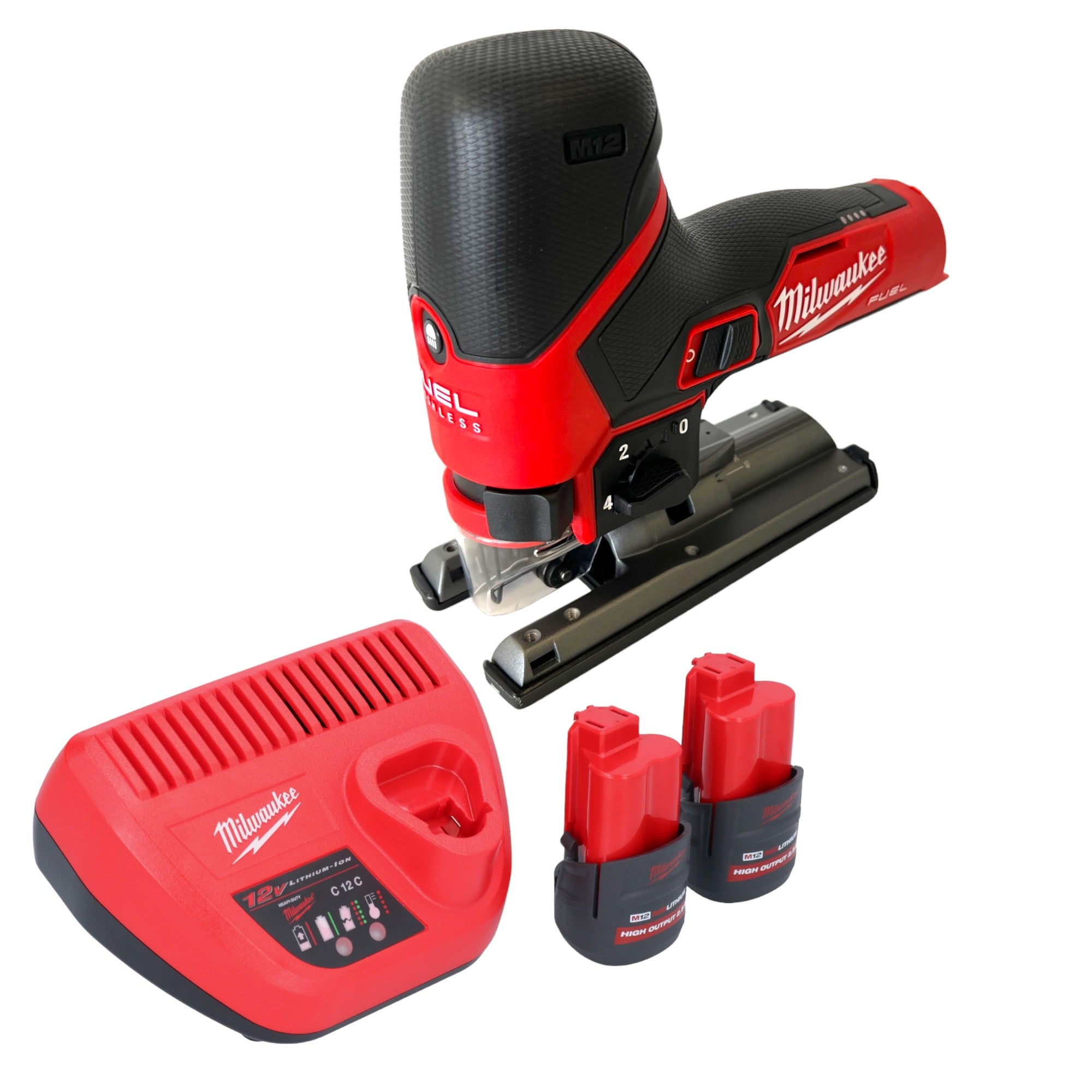 Milwaukee M12 FJS 252 Akku Stichsaege 12 V 22 mm Brushless 2x Akku 2 5 Ah Ladegeraet 0 - toolbrothers