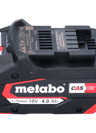 Metabo BS 18 Akku Bohrschrauber 18 V 48 Nm + 1x Akku 4,0 Ah + Bitbox + Tasche - ohne Ladegerät