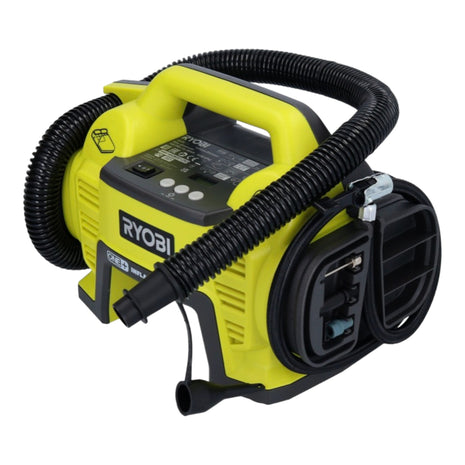 RYOBI R18I-215 Compressore a batteria 18 V 10,34 bar di pressione + 2x batteria 1,5 Ah + caricabatterie