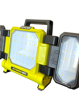 RYOBI RLPH18-215 Hybrid LED Panelleuchte 18 V 3000 lm + 2x Akku 1,5 Ah + Ladegerät