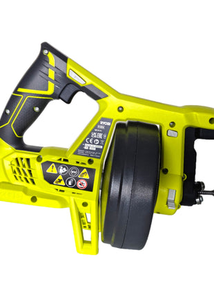 Ryobi R18DA-115 Akku Rohrreinigungsgerät 18 V ONE+ 7,6 m x 16 mm + 1x Akku 1,5 Ah + Ladegerät