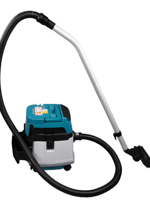 Aspirador inalámbrico Makita DVC 157 LZX3 36 V (2x 18 V) 15 l polvo clase L sin escobillas + accesorios - sin batería, sin cargador