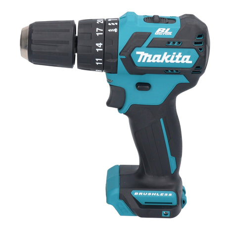 Makita HP 332 DZE Perceuse-visseuse à percussion sans fil 12 V max. 35 Nm Brushless + coffret - sans batterie, sans chargeur