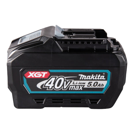 Batería Makita 3x BL 4050 F 40 V máx. 5,0 Ah / 5000 mAh Li-Ion XGT (3x 191L47-8) IP64 con indicador de nivel de carga