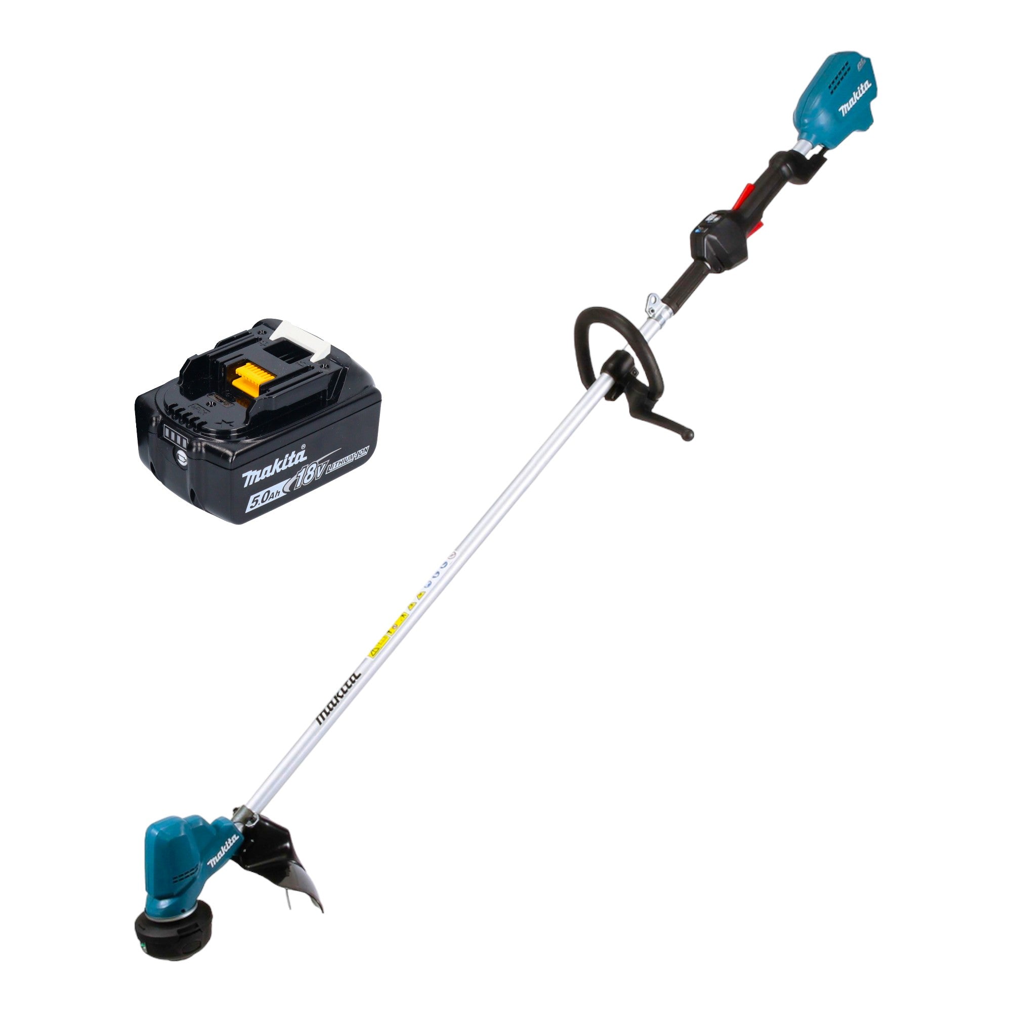 Makita DUR 190 LTX3 Akku Rasentrimmer 18 V 300 mm Brushless 1x Akku 5 0 Ah ohne Ladegeraet 0 - toolbrothers