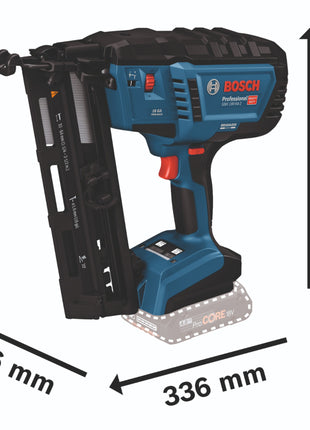 Bosch GNH 18V-64-2 Clavadora profesional para madera a batería 18 V 1,6 x 32 - 64 mm Brushless + L-Boxx (0601482101) - sin batería, sin cargador