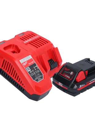 Milwaukee M18 ONEFLT-301X Akku Schließringbolzensetzgerät 18 V 4,8 / 6,4 / 9,53 mm + 1x Akku 3,0 Ah + Ladegerät + HD Box