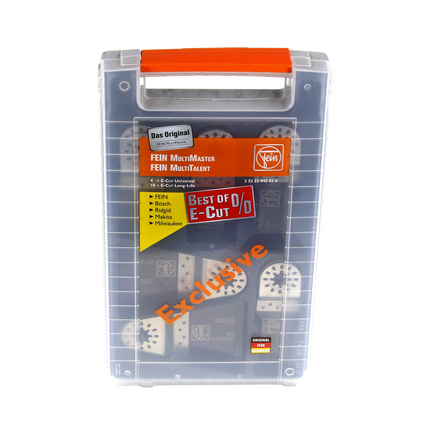 Fein E-Cut Sägeblätter MultiMaster / MultiTalent Starlock - 14-teilig, 4x E-Cut Universal, 10x E-Cut Long-Life - Toolbrothers