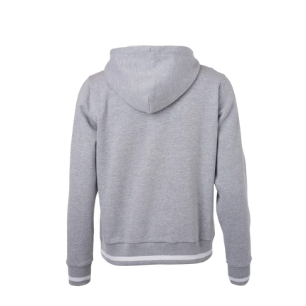 Der L-BOXX Hoodie in Grau-Weiß (Herren / Größe S) - Sportlich und Bequem