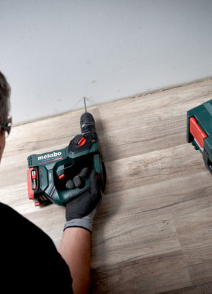 Taladro percutor inalámbrico Metabo PowerMaxx BH 12 BL 16 12 V 1,3 J SDS-Plus Brushless + estuche (600207860) - sin batería, sin cargador