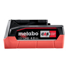 Batterie Metabo LiHD 12 V 4,0 Ah / 4000 mAh Li-Ion avec indicateur de niveau de charge (625349000)