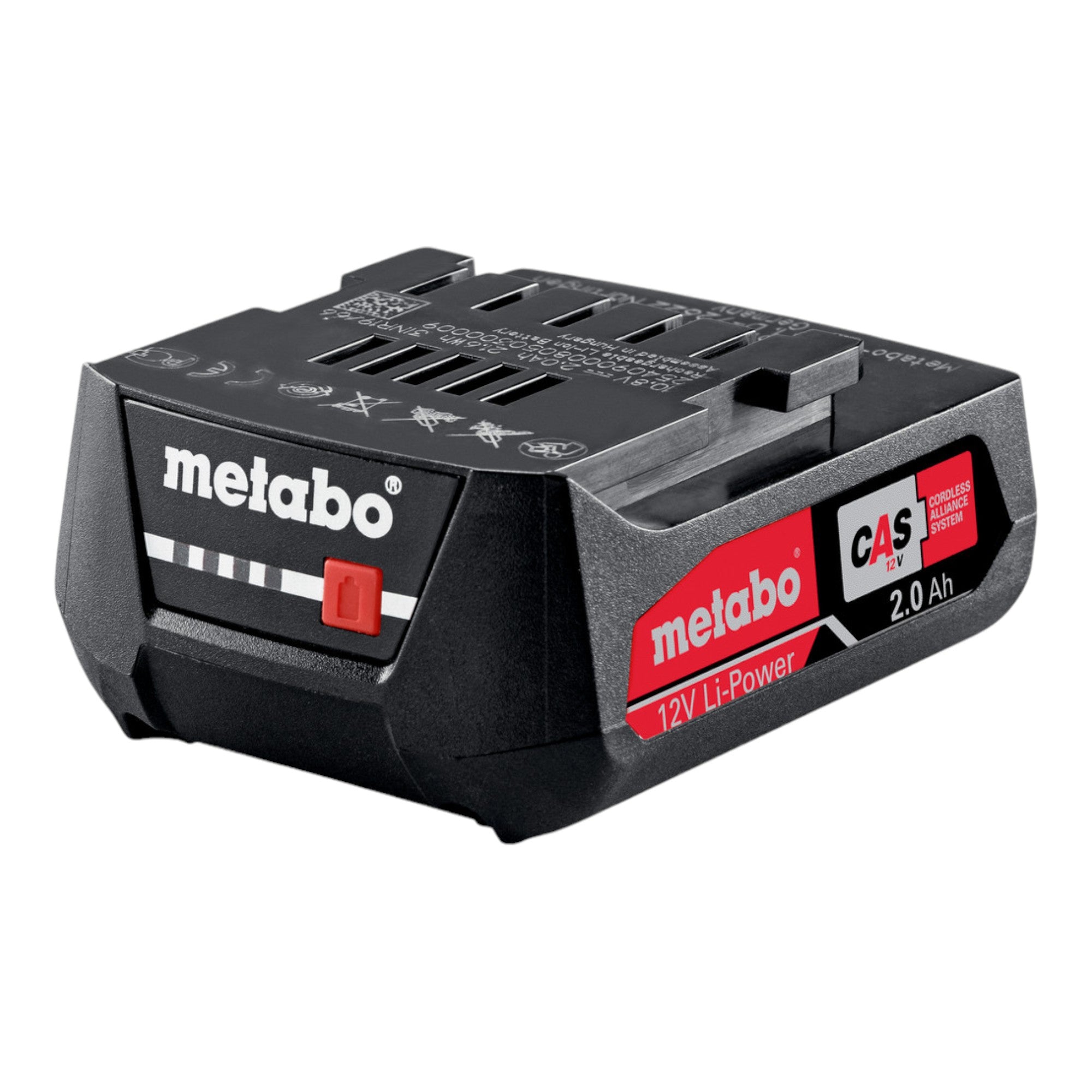 Metabo Li Power Akkupack 12 V 2 0 Ah 2000 mAh Li Ion mit Ladestandanzeige 625406000  0 - toolbrothers