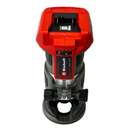 Einhell TP-ET 18 Li Akku Kantenfräse 18 V 6 / 8 mm Brushless ( 4350412 ) Solo - ohne Akku, ohne Ladegerät