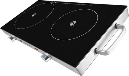 Glaskeramik Doppel‐Kochplatte COOK 4010 ( 4000896641 ) 1800 W1000 W