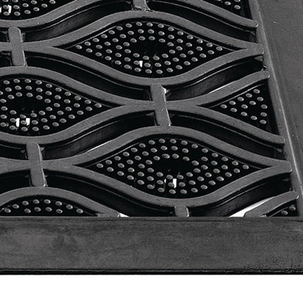 Fußmatte ( 9000471298 ) schwarz Gummi