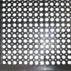 Fußmatte offene Ringe ( 9000471303 ) schwarz Gummi