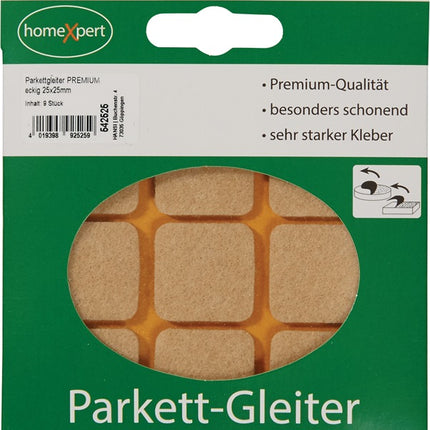 Parkettgleiter Premium ( 3000271033 ) 25 x 25 mm selbstklebend