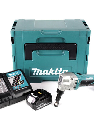 Makita DJN 161 RT1J 18V Akku Knabber Schere + 1x Akku 5,0Ah + Schnellladegerät +  Makpac - Toolbrothers