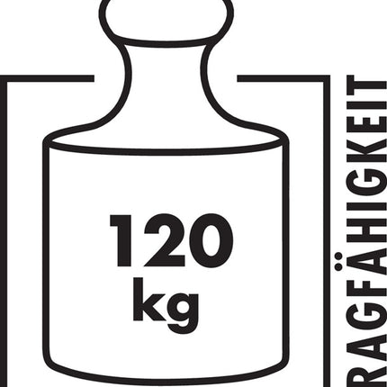 Drehhocker ( 9146454560 ) mit Rollen Sitzhöhenverstellung 420-550 mm
