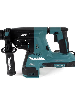 Makita DHR 280 T4J 2 x 18 V 36 V Li-Ion Akku Bohrhammer Brushless 28 mm für SDS-PLUS im Makpac + 4 x 5,0 Ah Akku - ohne Ladegerät - Toolbrothers