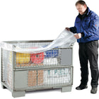 Seitenfaltensack ( 9000451015 ) HD-PE naturtrüb 25 µm