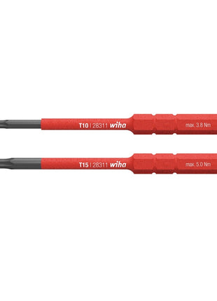 Wiha Bit Set slimBit electric VDE Torx Satz 6 - teilig in praktischer Box ( 42210 ) - Toolbrothers