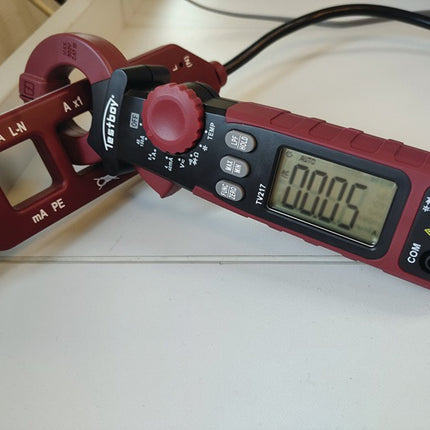 Testboy Leckstromzange TV 217 ( 4000828077 ) Messbereich 1µA – 150A(AC)
