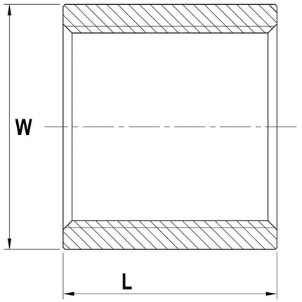 Springer Muffe EN 10241 ( 4000000086 ) NPS 1/2 ″