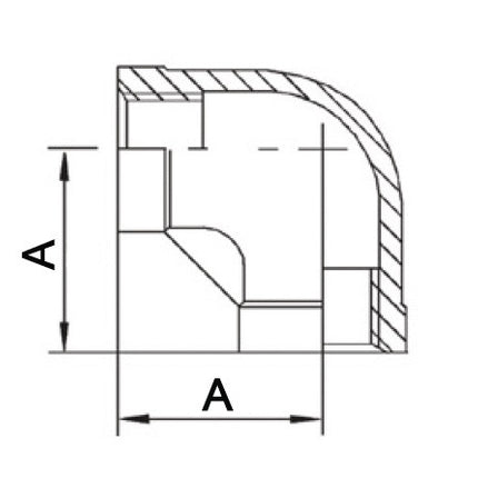 Springer Gewindefitting 90° IG ( 4500100039 ) NPS=1/2 ″