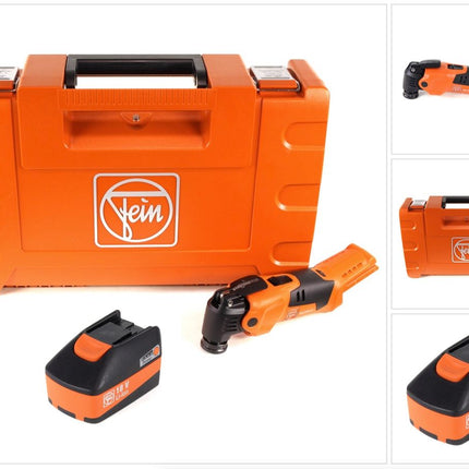 FEIN AFMM 18 QSL 18 V Li-Ion Akku Oszillierer MultiMaster im Koffer + 1 x 5,0 Ah Akku - ohne Ladegerät - Toolbrothers