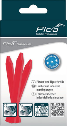 Pica Signierkreide Classic ECO 591 ( 4000871383 ) rot