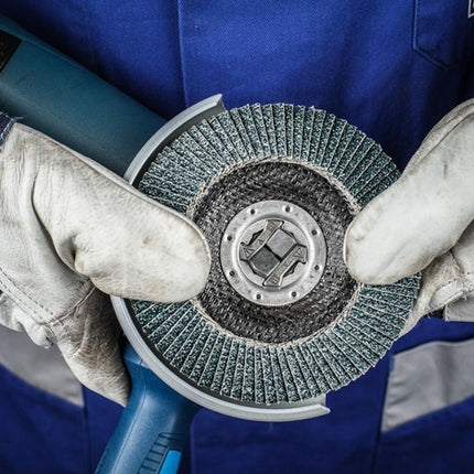 PFERD Fächerscheibe X-LOCK PSF Z STEELOX ( 4000840252 ) Ø 125 mm Körnung 40 konisch