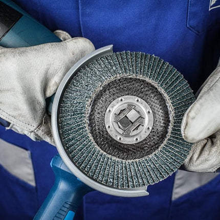 PFERD Fächerscheibe X-LOCK PSF Z STEELOX ( 4000840252 ) Ø 125 mm Körnung 40 konisch