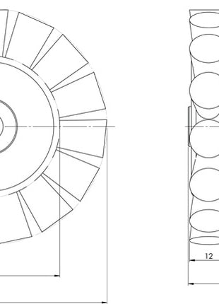 osborn Rundbürste ( 8000427971 ) Ø 75 mm 6 mm Drahtstärke 0,5 mm 20000 min-¹