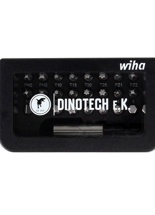 Makita DHP 482 ZW Akku Schlagbohrschrauber 18 V 62Nm Solo + 31 tlg. Wiha Bit Set Dinotech Edition - Toolbrothers