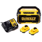 DeWalt DCR 011 Akku Bluetooth Lautsprecher 10,8-18V + 2x Akku 2,0Ah + Ladegerät - Toolbrothers