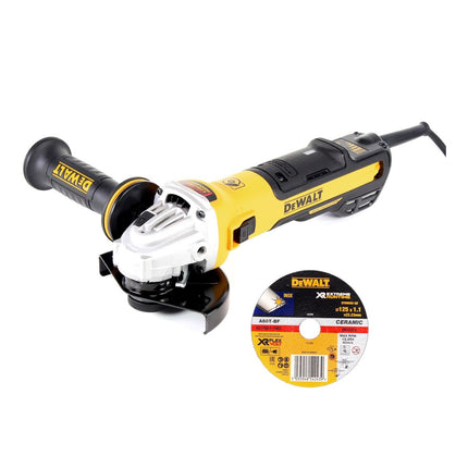 DeWalt DWE 4369-QS 1700W Winkelschleifer 125mm + 5x Trennscheiben Metall - Toolbrothers