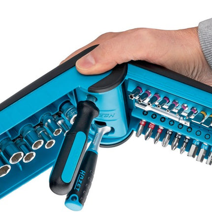 Hazet Steckschlüsselsatz 856-1HP ( 8000753595 ) 38-teilig 1/4 ″ Anzahl Zähne 90 6-Kant