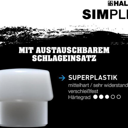 Halder Spalthammer SIMPLEX ( 4000815572 ) 4100 g Stiellänge 850 mm