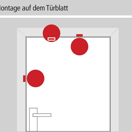 GFS Überwachungsgerät Dexcon ( 3000250890 ) ohne Voralarm Kunststoff rot